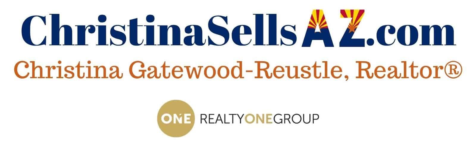 ChristinasellsAZ.com logo with Realty One Group logo